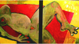 84 x 148 cm; Acryl auf Holz [2009]
